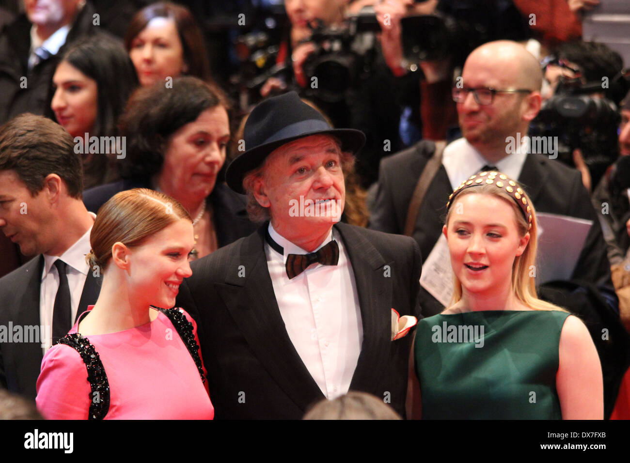 Bill Murray, Saoirse Ronan, Léa Seydoux - premiere of`'The Grand